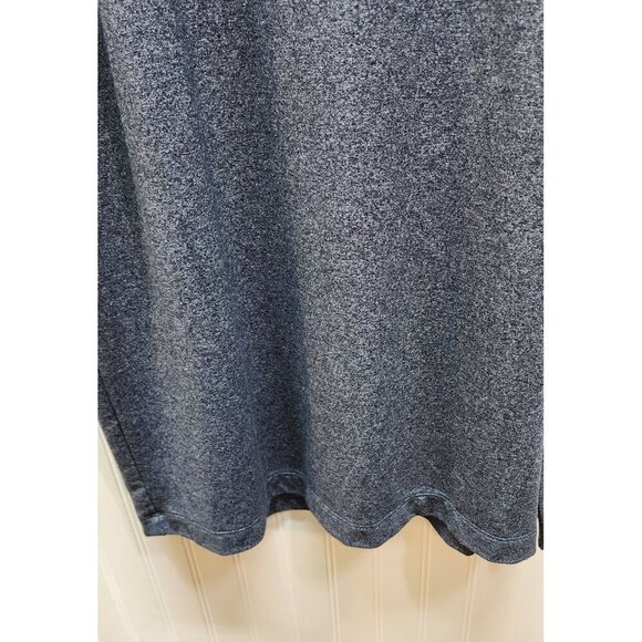 Banana Republic Sleeveless Knit Cowl Neck Dress Large Gray - Picture 3 of 7
